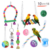 10 Pack Bird Toy Set - Furbabies Online